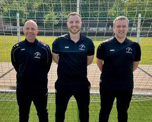 C1 Trainer SC Union 08 Lüdinghausen der Saison 2024 | 25 Vitali Schönmeier, Bastian Bartsch und Oleg Braun