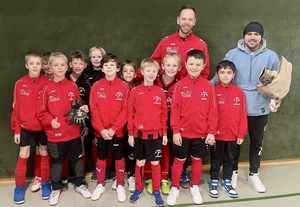 Union`s Youngster [Jhg. 2015], freuen sich über ihr neues Outfit