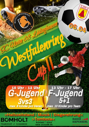 2025: Neuauflage des Westfalenring-Cups für G und F-Junioren