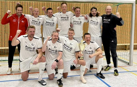 Auch in 2026 siegreich: die Ü40 der DJK SF Datteln. 