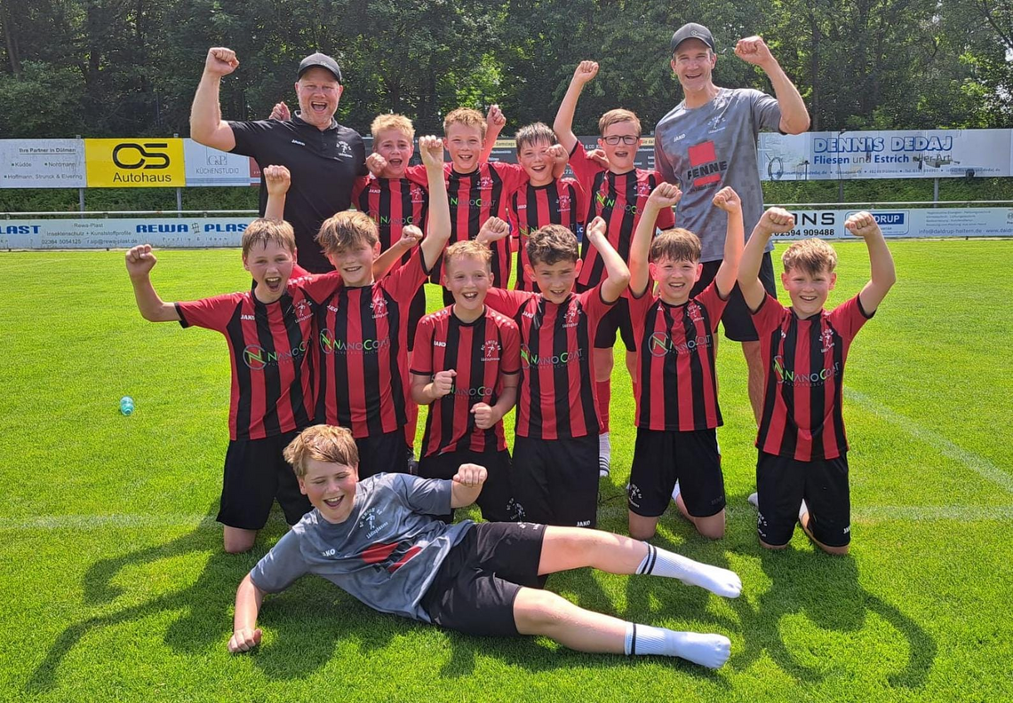 Union Lüdinghausen E-Jugend beendet die Saison auf Platz drei