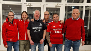 Foto: vl. Georg Naber, Oliver Kautz, Daniel Drees, Jörg Sperling, Gjeugjet Dinaj und Ingo Witschenbach 