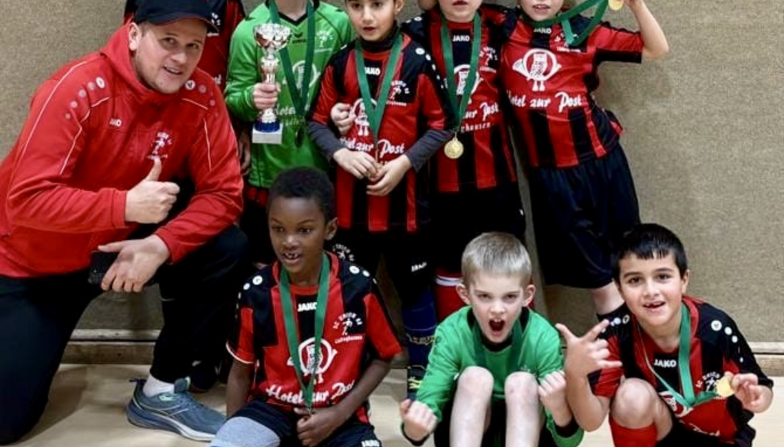 Trotz eines stark dezimierten Kaders reichte es für die Bronzemedaille. SC Union 08 Lüdinghausen U8