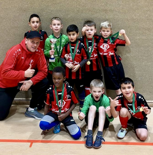 Trotz eines stark dezimierten Kaders reichte es für die Bronzemedaille. SC Union 08 Lüdinghausen U8