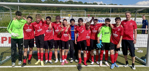 Union`s C2-Junioren belegten im C-Juniorenturnier Platz 2.