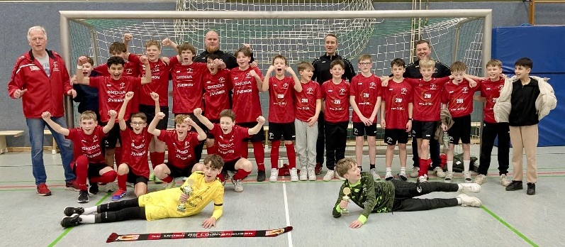 U13-2 Karnevalsturniere in Ascheberg: Platz eins und Platz drei für Union