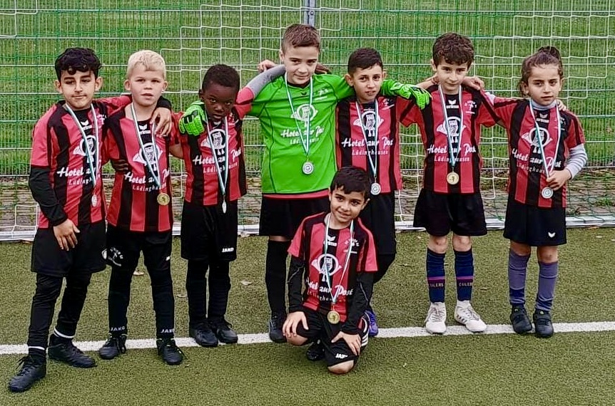 Unsere Youngster spielten mit einem gemischten Team aus F2 und G-Jugend beim F-Jugendturnier TuS Germania Lohauserholz - Daberg 