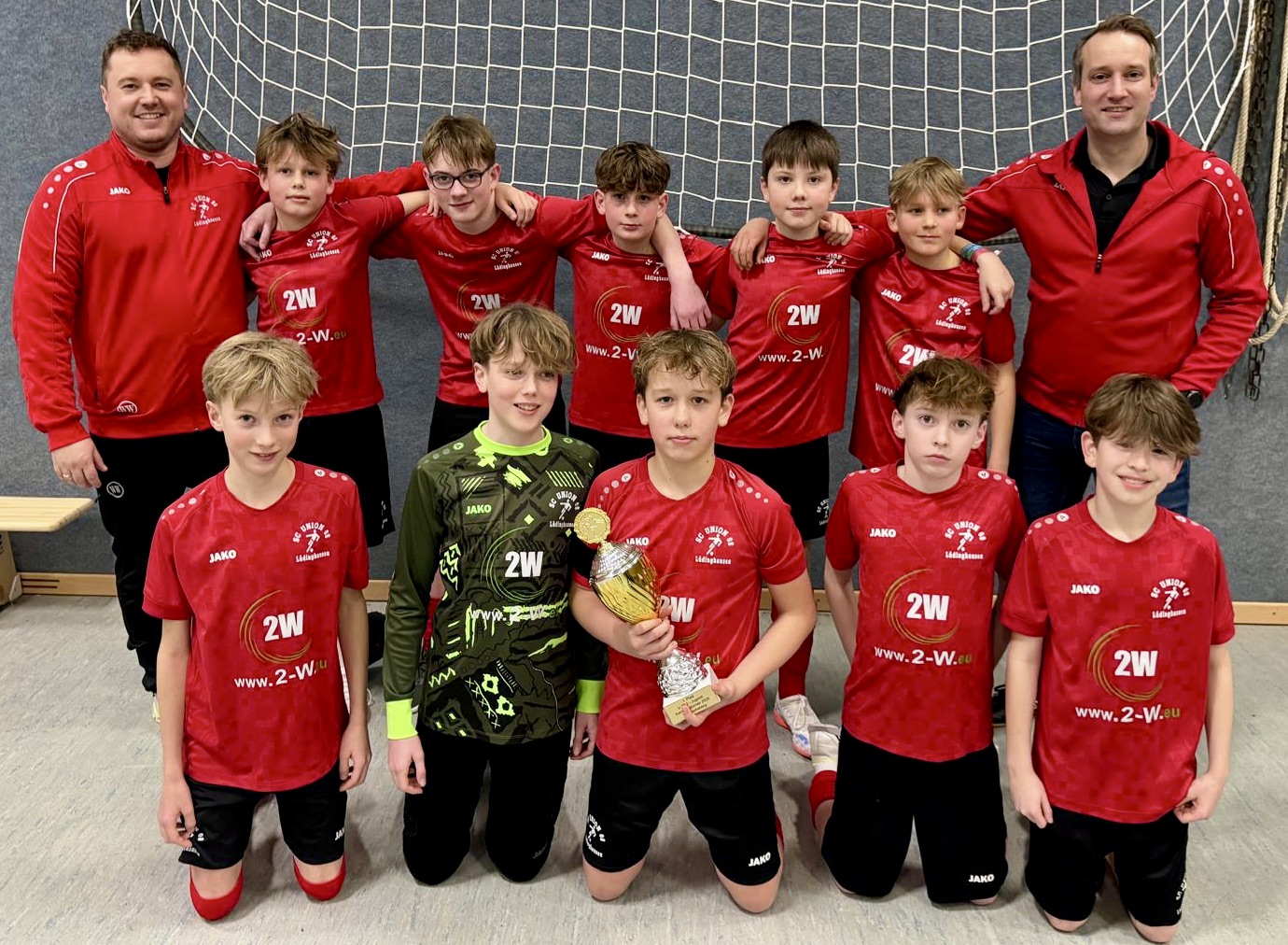 D1 Union Lüdinghausen, hier Turniersieg in Ascheberg 2026